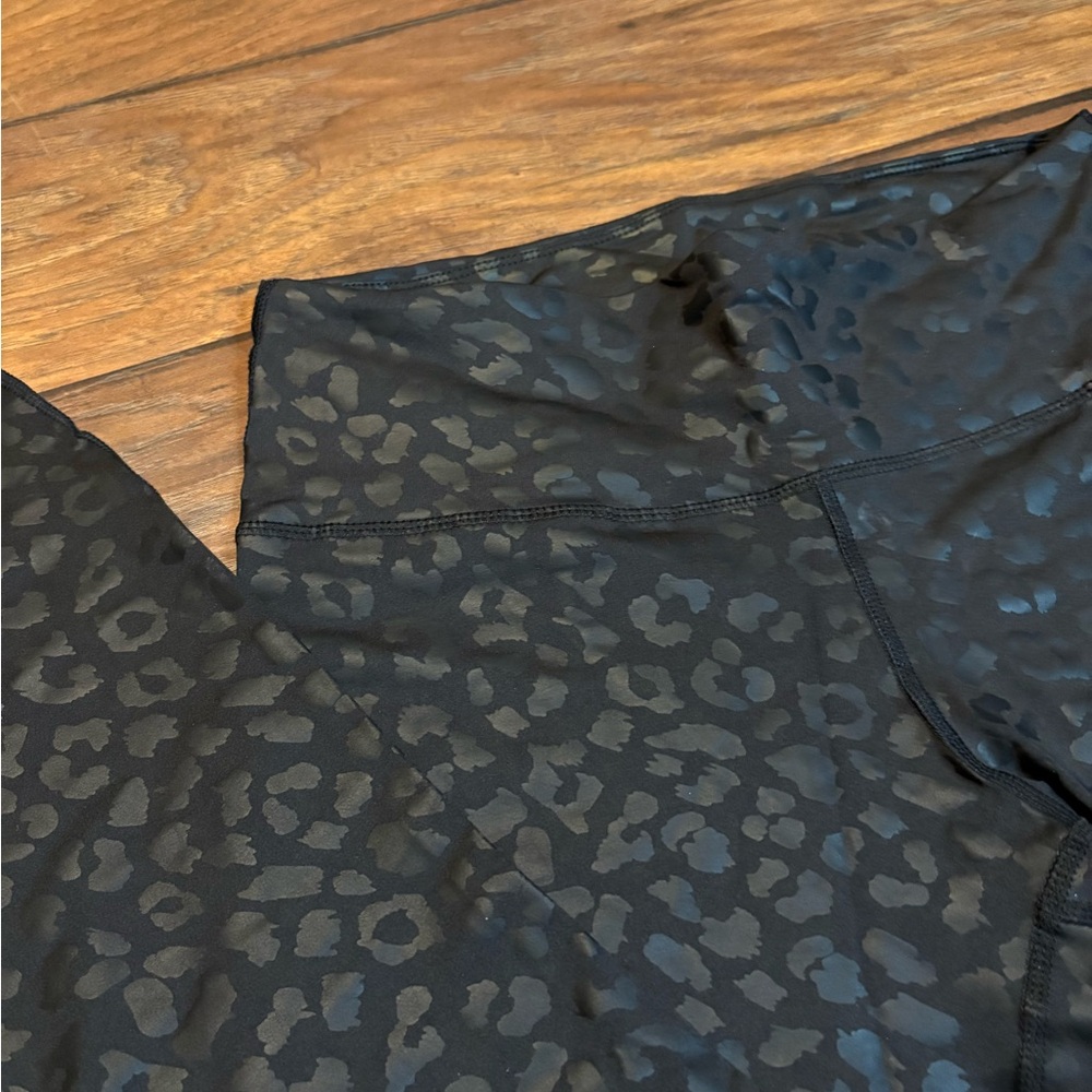 Black Leopard Leggings